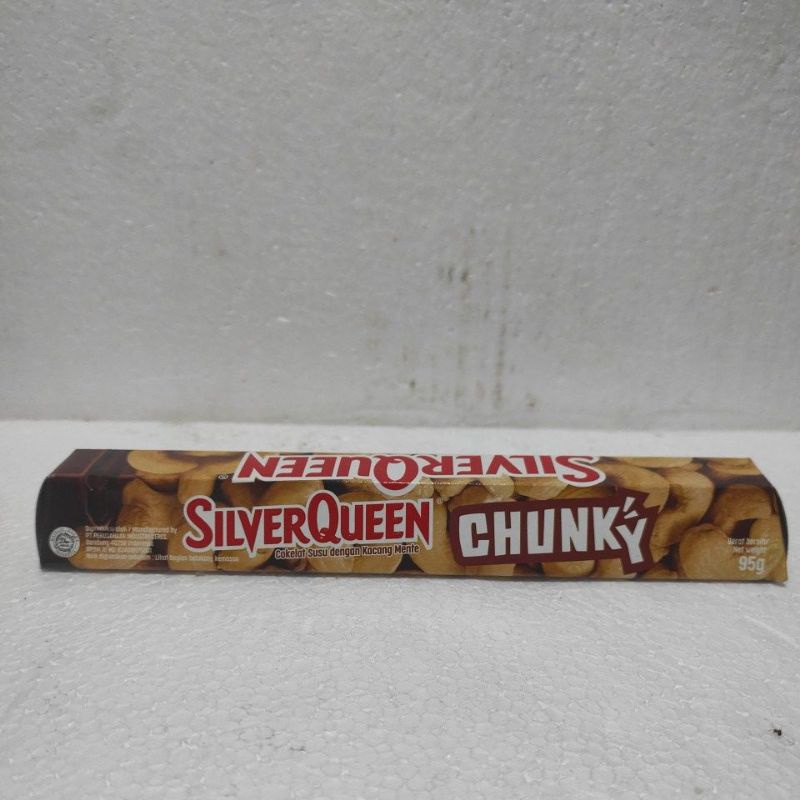 

Silverqueen Chunk Cashew ( Mete) 95 gram