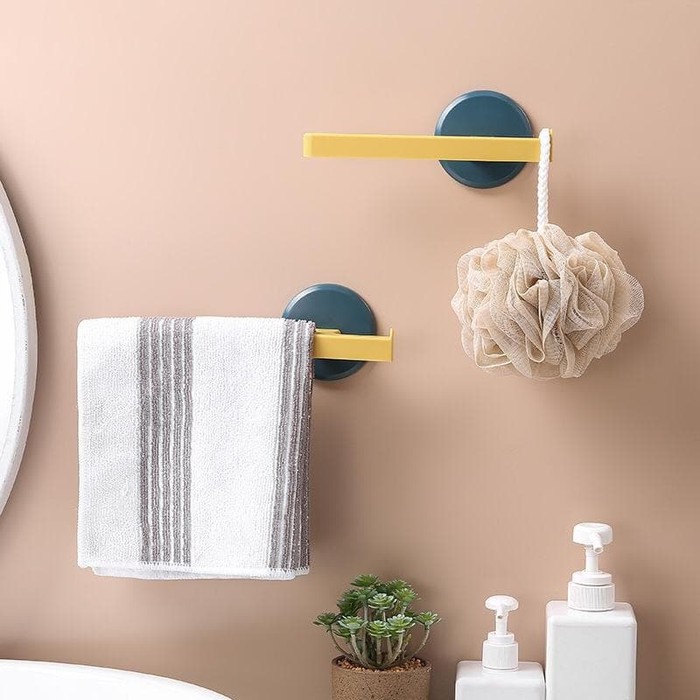 Towel Rack Wall Hanging / Rak Handuk Bentuk T Model Wall Mounted