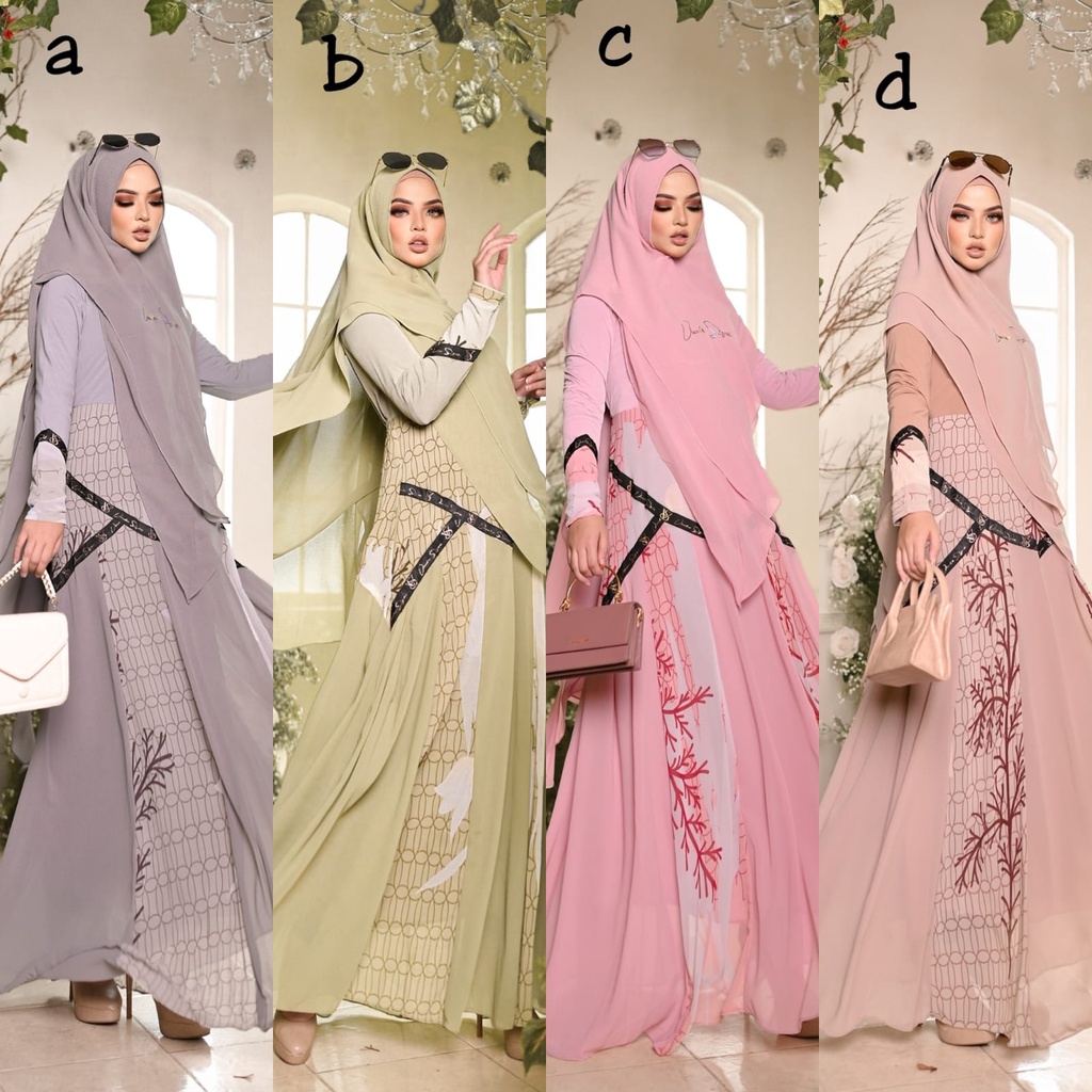 (BISA COD) Dahlia by Viendra Syari Original