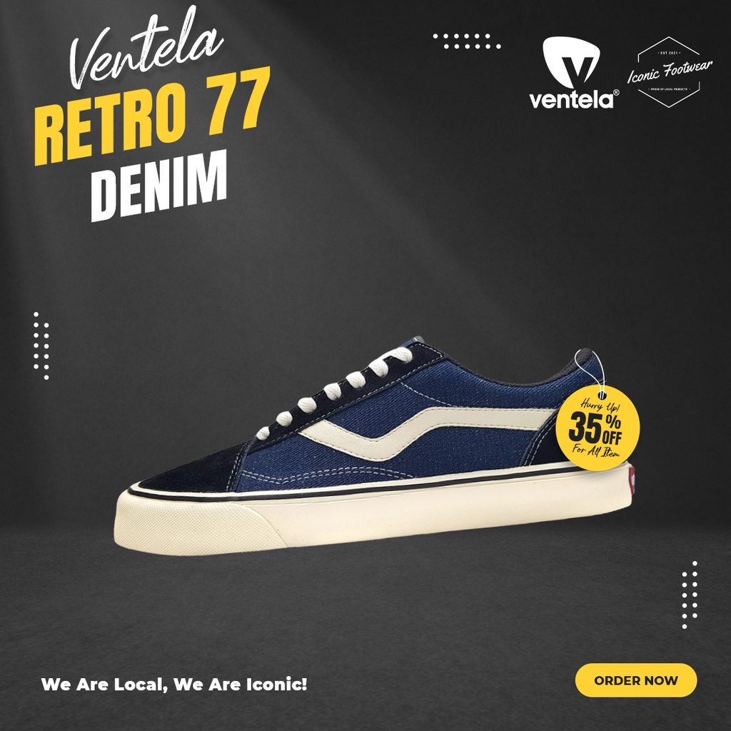 Ventela Retro 77 Denim