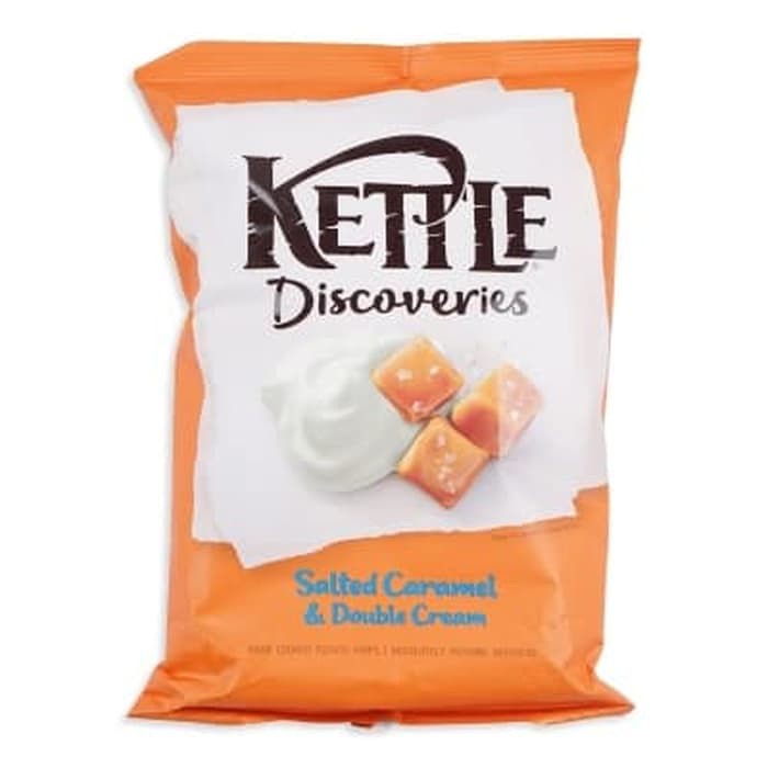 

#HANDCARRY Kettle Discoveries Salted Caramel & Double Cream 130g - UFOHCR1674
