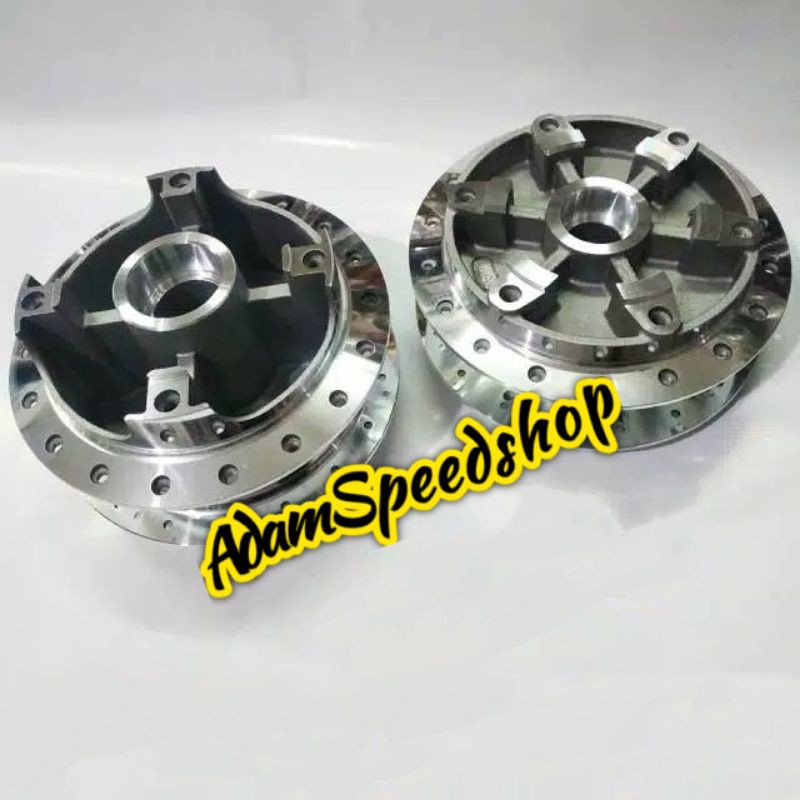 Tromol Set CB 150R OLD - CB150R OLD,Megapro new DD Crome Depan + Belakang Takegawa