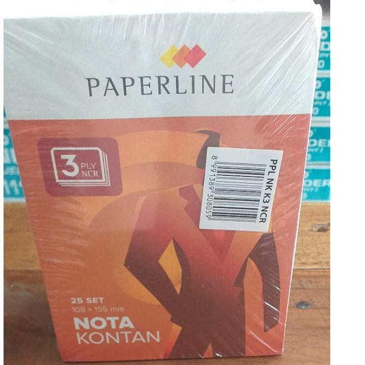 

HOT 3ply kecil nota kontan (1pak isi 10 buku) G2X2