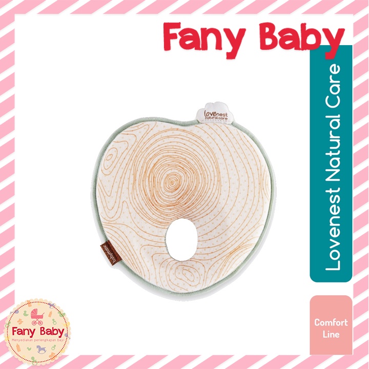 BABYMOOV - Lovenest Natural Care / Bantal Anti Peyang Bayi / Bantal Bayi