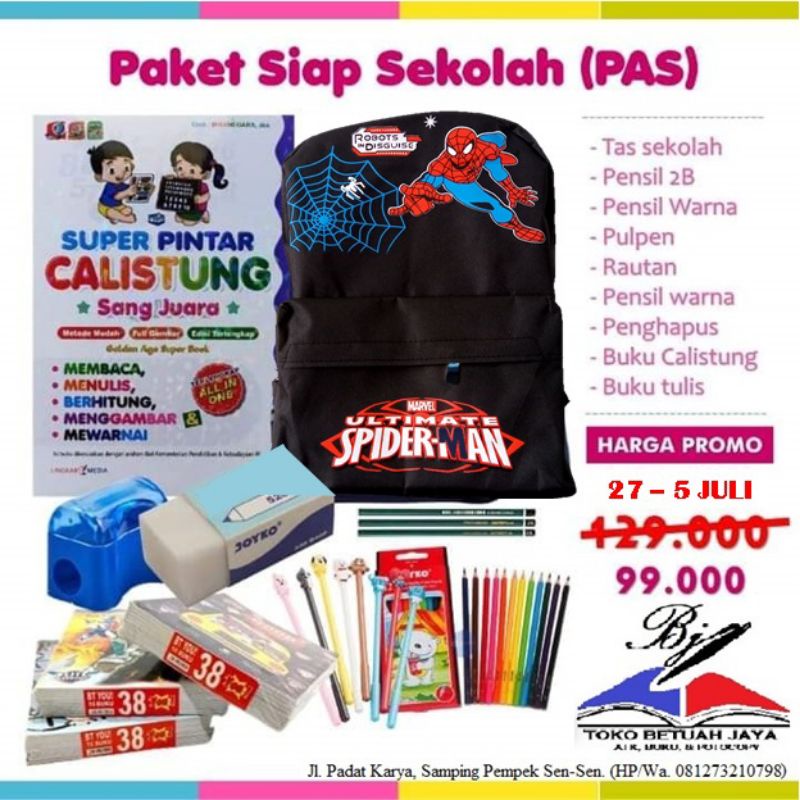

paket tas sekolah