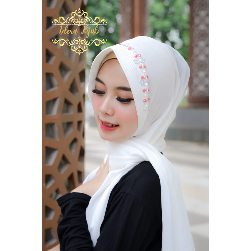 Hijab Instan Pashmina Instan Pet Payet Mata air