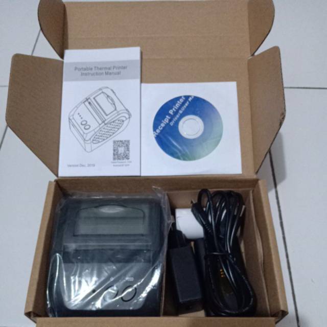 PRINTER MINI THERMAL BLUETOOTH PORTABLE PPOB/KASIR 58MM BATERAI 2000mAH LEBIH TAHAN LAMA