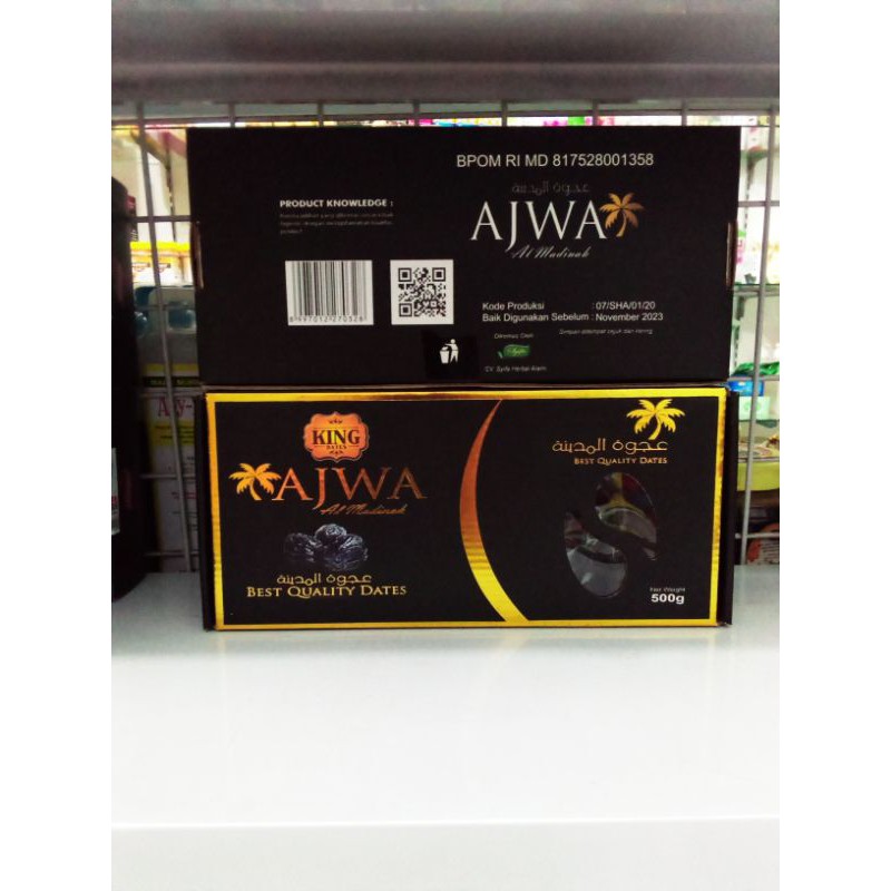 

Kurma ajwa al madinah 500 gr