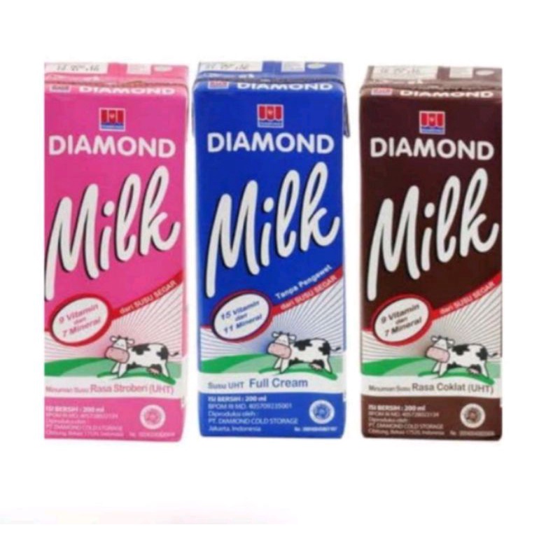 

susu diamond 200ml - 2 pcs