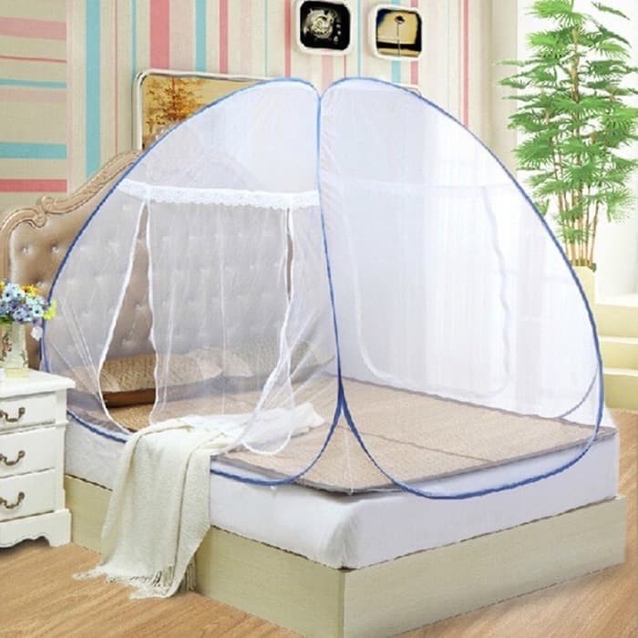 Kelambu nyamuk tempat tidur tenda Kasur 160 x 200 160x200 CM 204-1