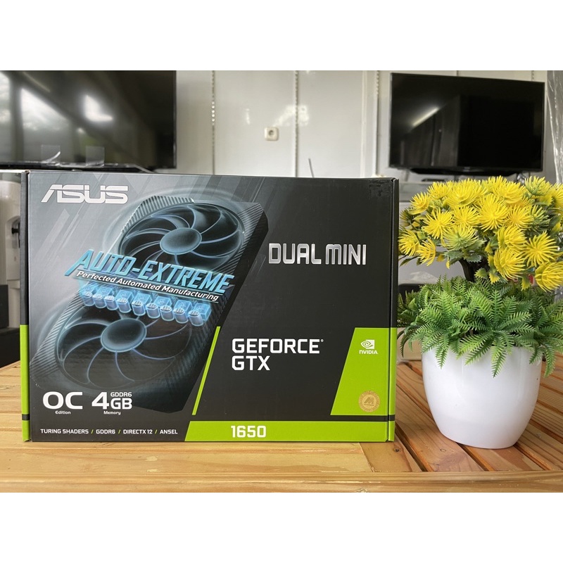 VGA ASUS Dual GeForce® GTX 1650 MINI OC