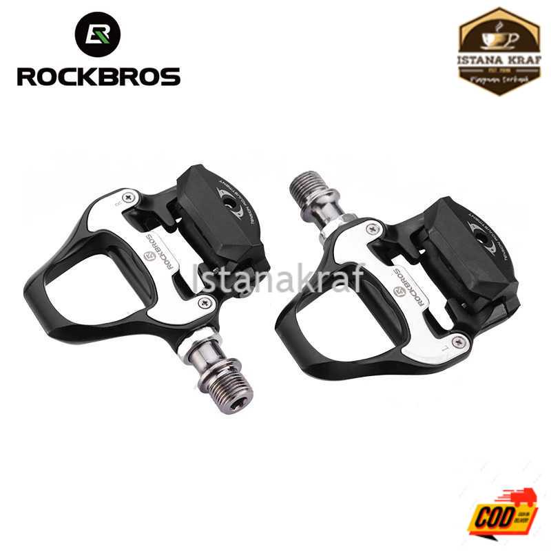 Rockbros Kunci Sepatu Pedal Sepeda Self-locking Pedal 2PCS - SPD-SL
