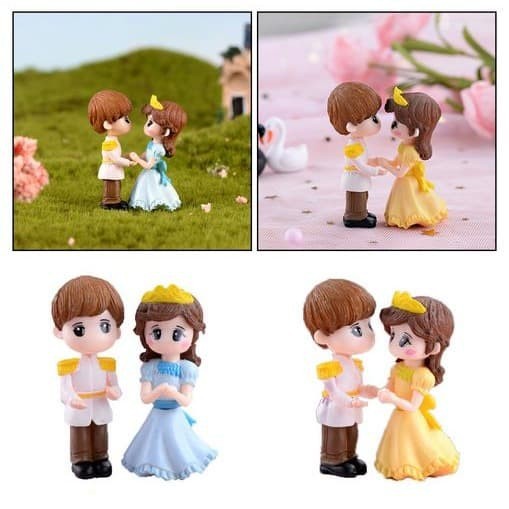 Miniature Lover Figures - Lovers Couple Figurines #19 (2pcs)