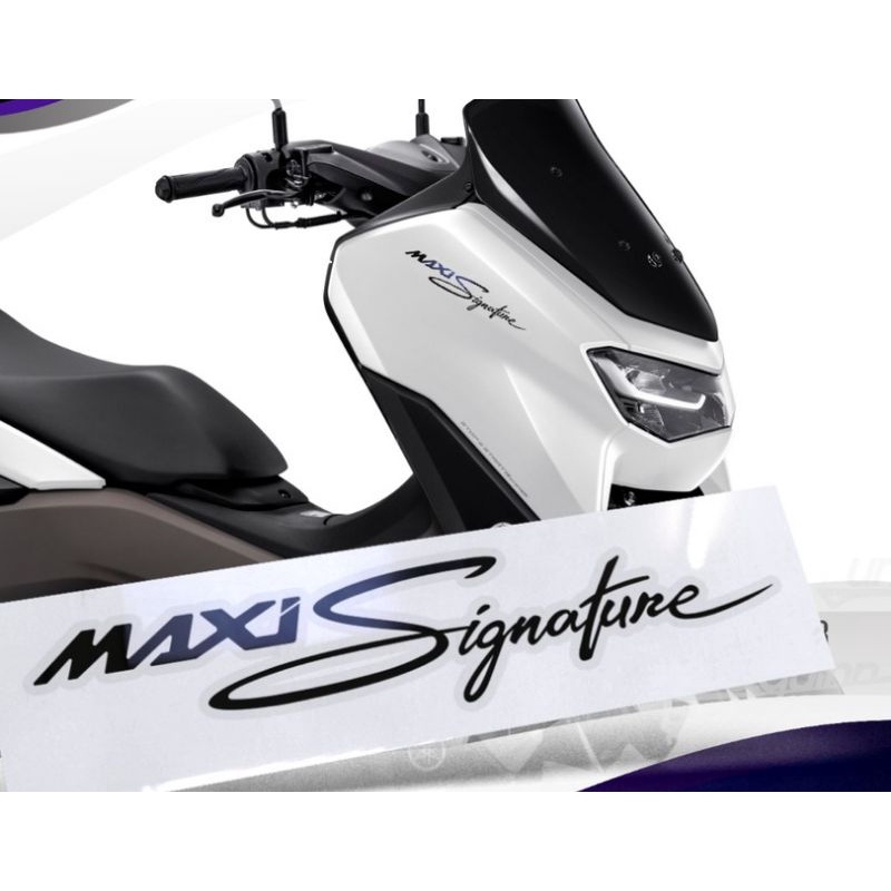 STIKER CUTTING MAXI SIGNATURE