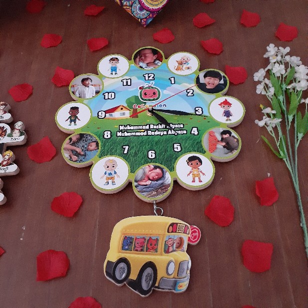 Jam Kayu Foto/jam Kayu Vintage/jam Kayu Custom