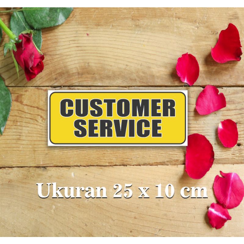 

STIKER CUSTOMER SERVICE