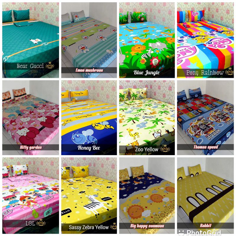 Sprei Home made 120*200*20 grosir sprei Sprei berkwalitas sprei adem