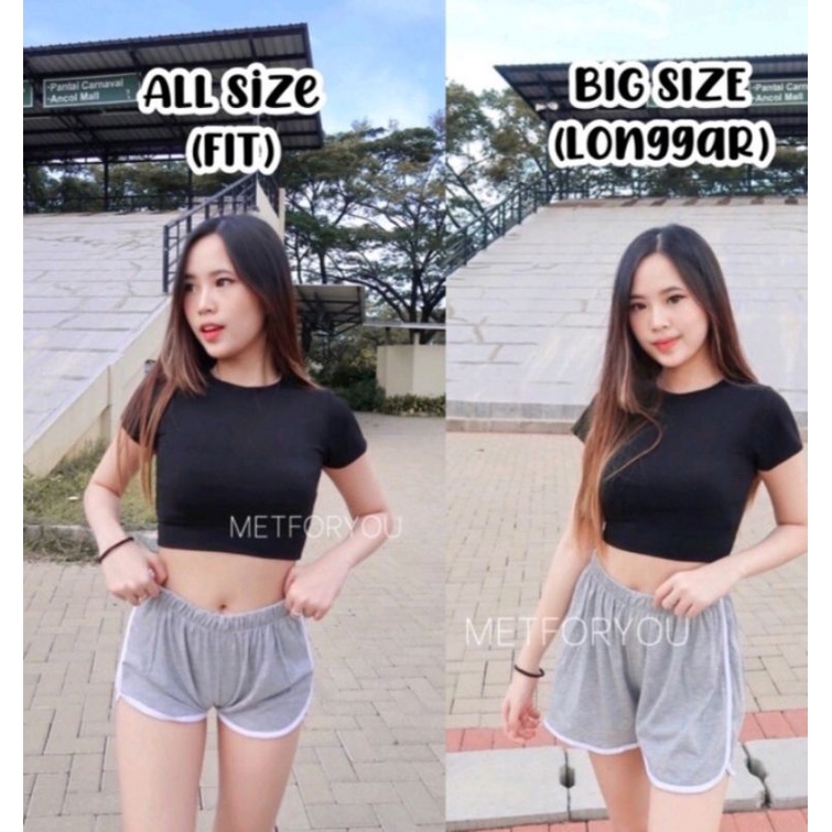 Celana Pendek Wanita Hot pants Perempuan santai korea big size terbaru