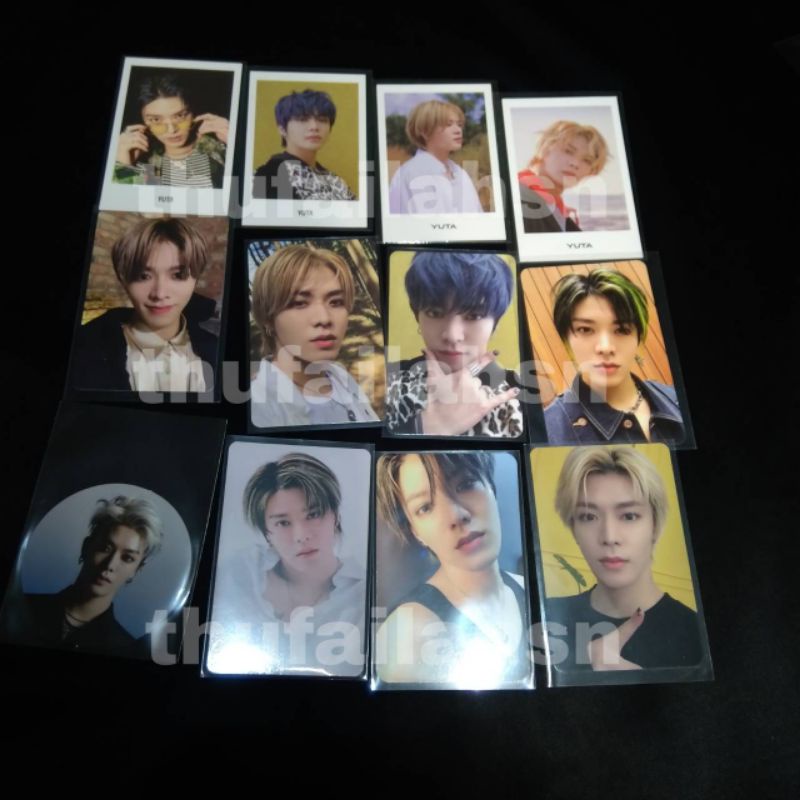 Photocard NCT 127 Yuta the final round regulate past arrival kihno slowacid