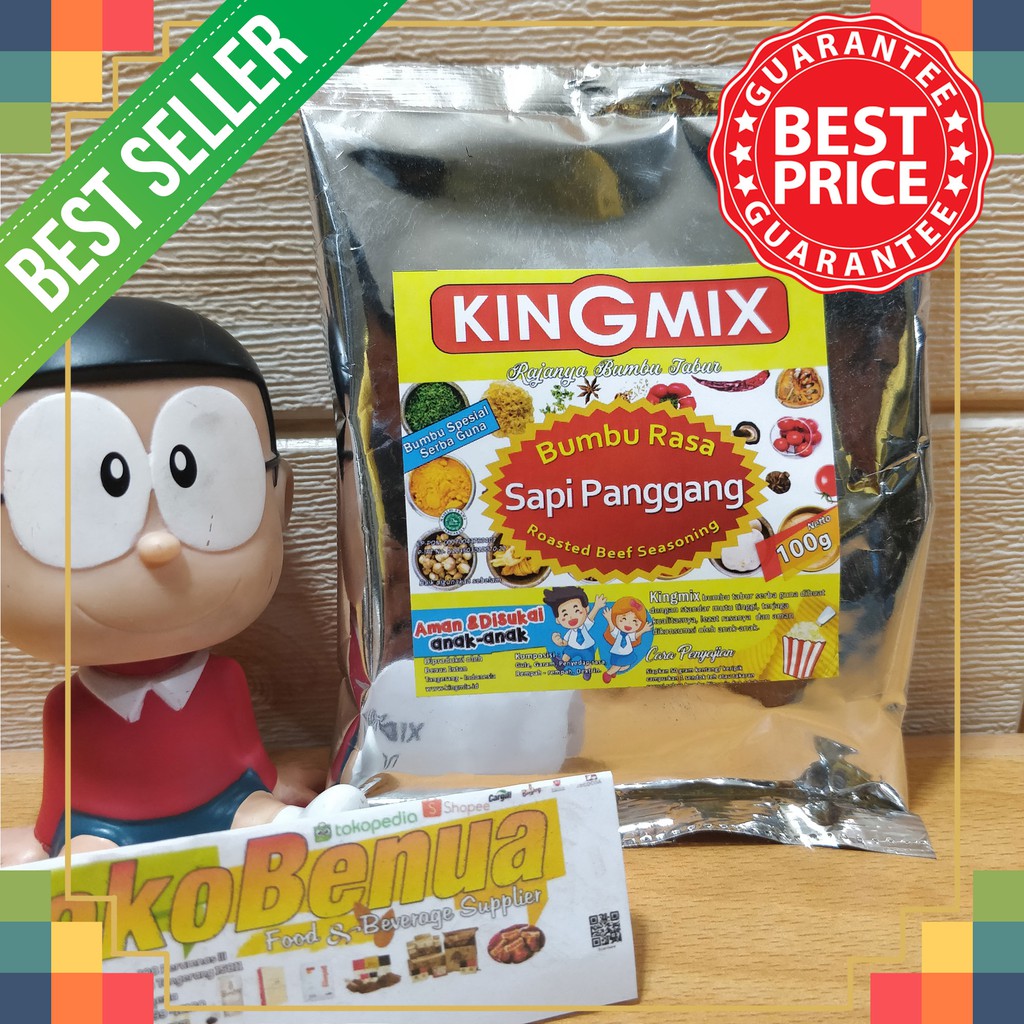 

Bumbu Tabur Sapi Panggang KINGMIX Premium 100 gr