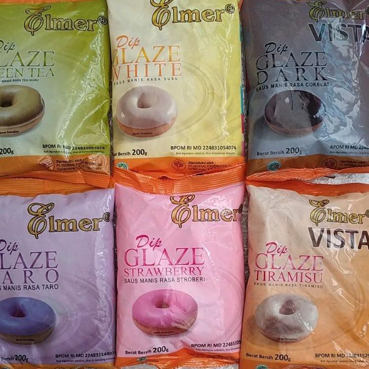 

【project】 GLAZE ELMER COKLAT CAIR TOPING DONUT 200gr