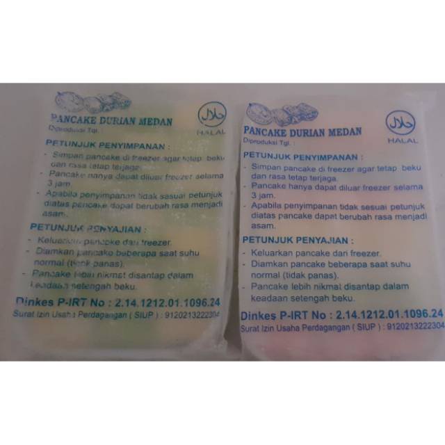 

Pancake Durian Medan
