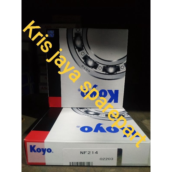 Bearing cylindrical NJ 214 ASB, NJ 214 NTN, NU 214 KOYO, NF 214 ABC, NF 214 ASB, NF 214 KOYO