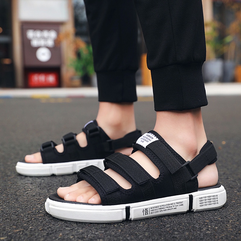 ✨GRADE OR✨Kirim Hari Ini✨Sandal Pria!Sendal Gunung Pria Original-Tali Belakang Yang Bisa Dilepas-JAPAN CASUAL STYLE-Sendal Cowok Kekinian-Sol Udara-Padat Semua Karet-Non-Slip Di Hari Hujan-Toko Otentik Eksklusif SHOPEE