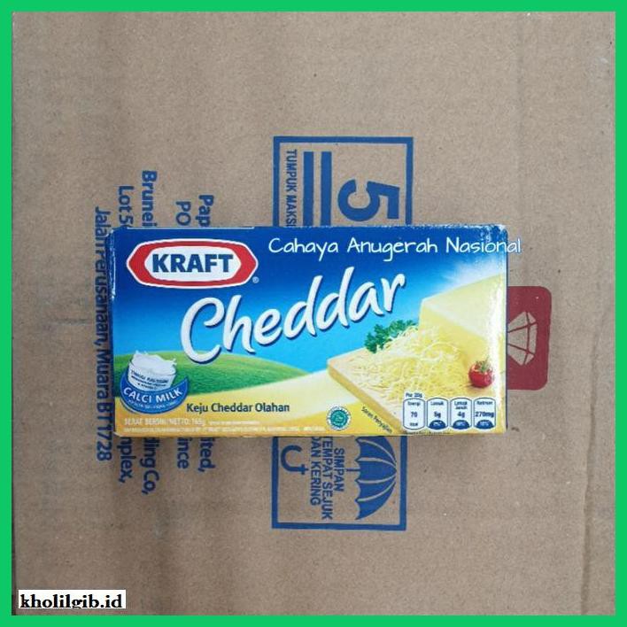 

Ujekujek- Kraft Cheddar 165 Gram -Original.
