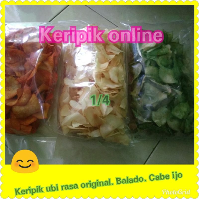 

Keripik Ubi Komplit dapat 4 bungkus