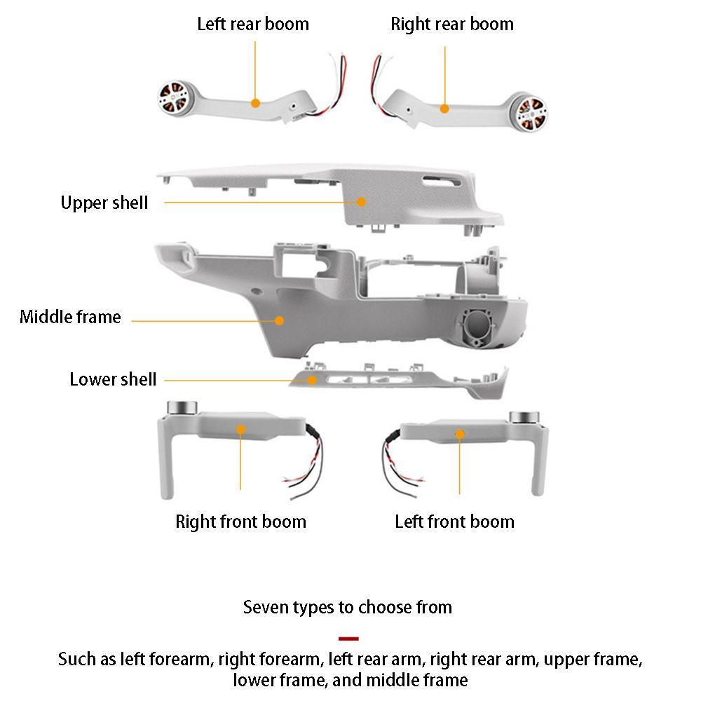 Preva For DJI Mini New Original Repair Parts Depan Belakang Kiri Kanan