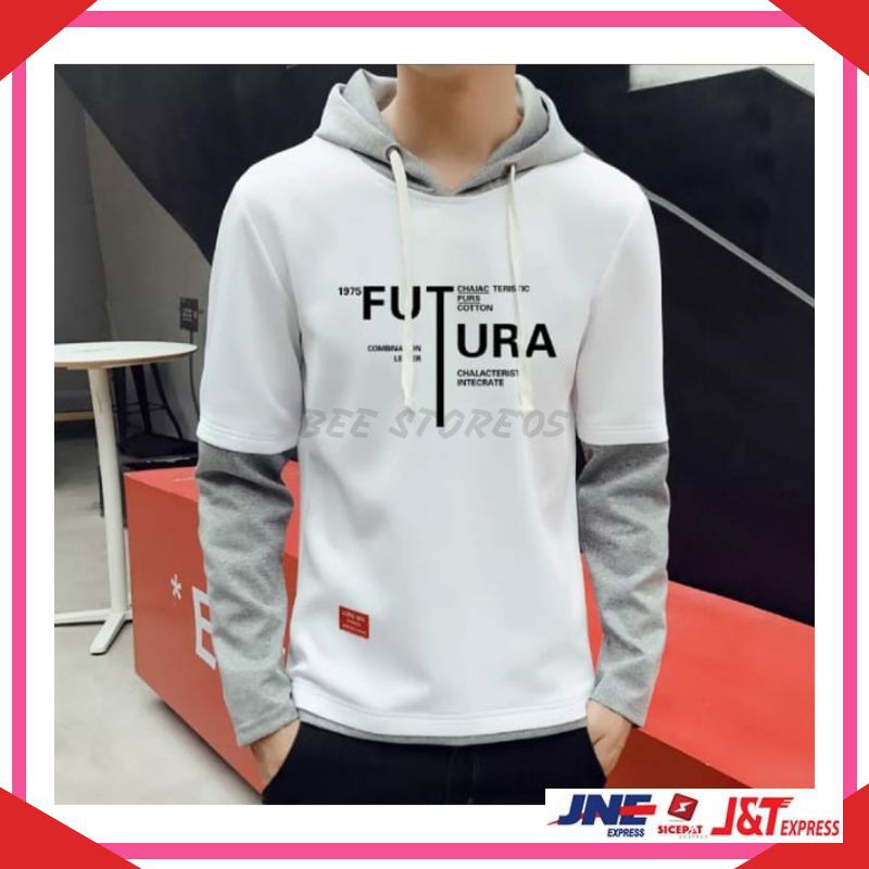BE96 JAKET PRIA SWEATER COWOK PAKAIAN PRIA SWETER FUTURA HOODIE FLECEE FASHION PRIA TERBARU