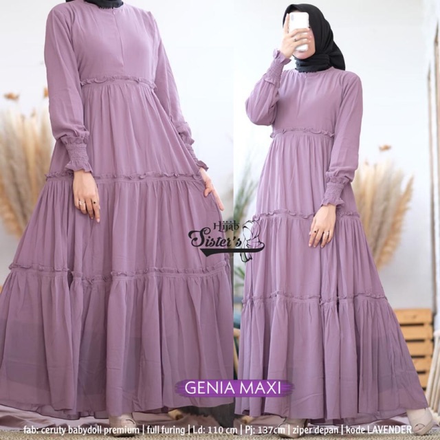 Genia Maxi by Hijab Sister’s