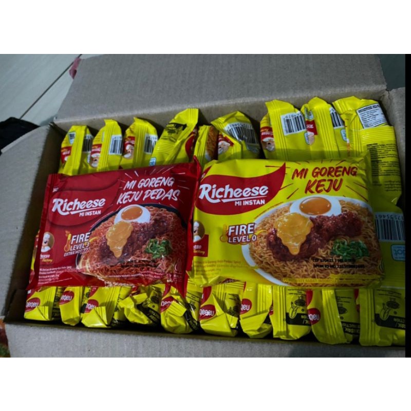 

mie goreng richeese keju lev 0-3