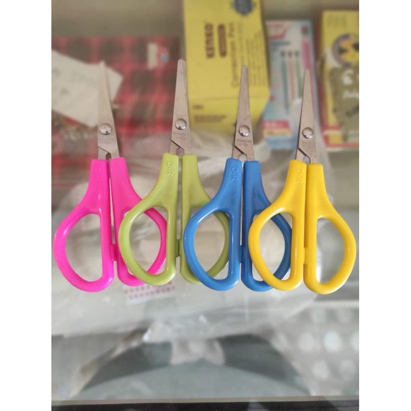 Gunting kertas serbgana 3 Warna - gunting stainless steel