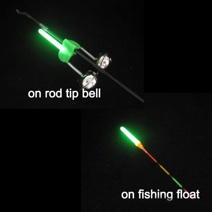 Penanda tongkat pancing Glow Stick Pancing Fluorescent Float 5 Pcs