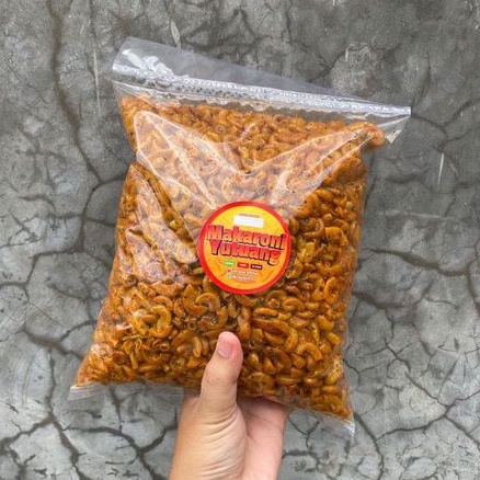 

[PROMO] MAKARONI BANTAT KRIUK TIPIS DAUN JERUK 1Kg + PACKING BUBBLE WRAP / Makanan Ringan / Cemilan