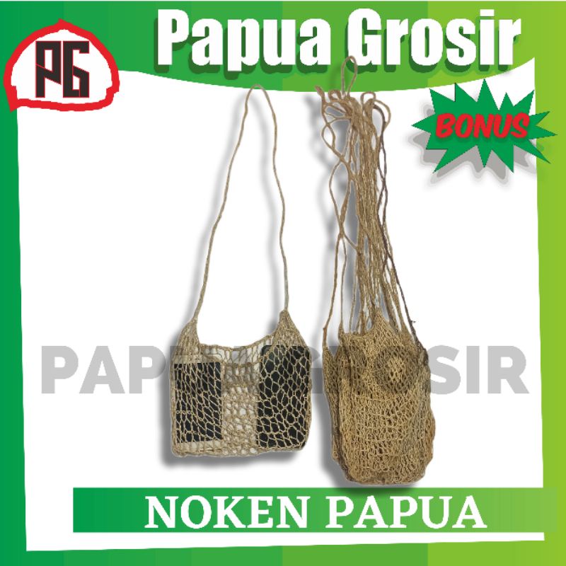 Tas Noken Papua Genemo Asli