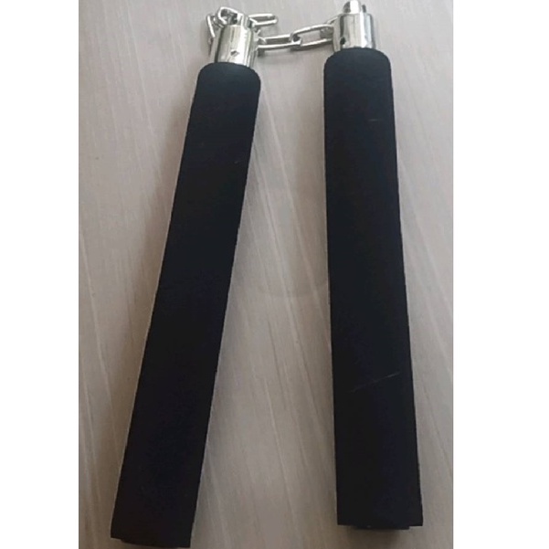 dauble nunchaku gagang busa