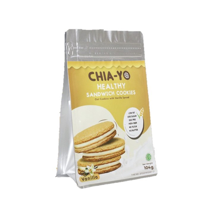 

Chia-Yo Sandwich Cookies - 85gr - Snack Sehat