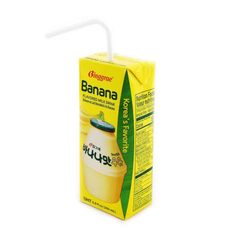 

binggrae flava milk drink banana