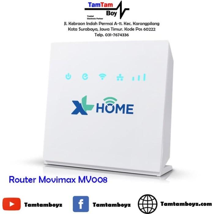 Router Wifi Modem SIM Card 4G LTE Movimax MV008 Bundling XL Unlock