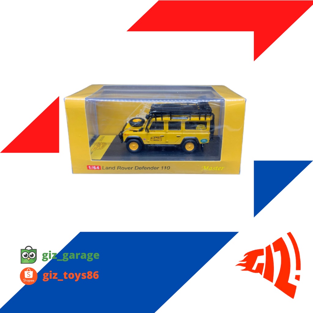 Master - LAND ROVER DEFENDER 110 CAMEL TROPHY