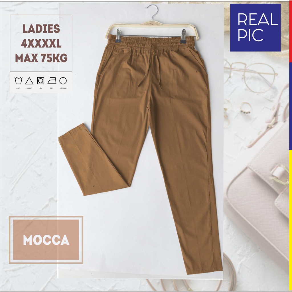 (BIG SIZE) BAGGY PANTS PREMIUM / CELANA KERJA CASUAL / HAREM PANTS