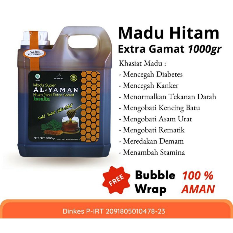 

Madu Hitam Penurun Tensi dan DiabetesAl Yaman 1KG