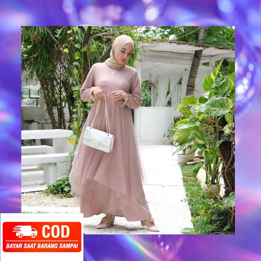 TERBARU GAMIS SAKURA GOWN READY JUMBO GAMIS REMAJA GAMIS BROKAT POLOS POLKADOT OUTFIT KONDANGAN