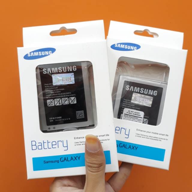 Baterai Ori 100% Sam J110  J1 Ace