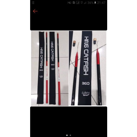 joran tegek iguruai king catfis 360