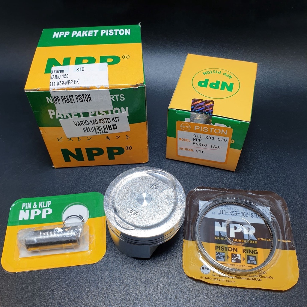 PISTON KIT SEHER VARIO-150 STD-200 NPP - OS STD DM 57,30