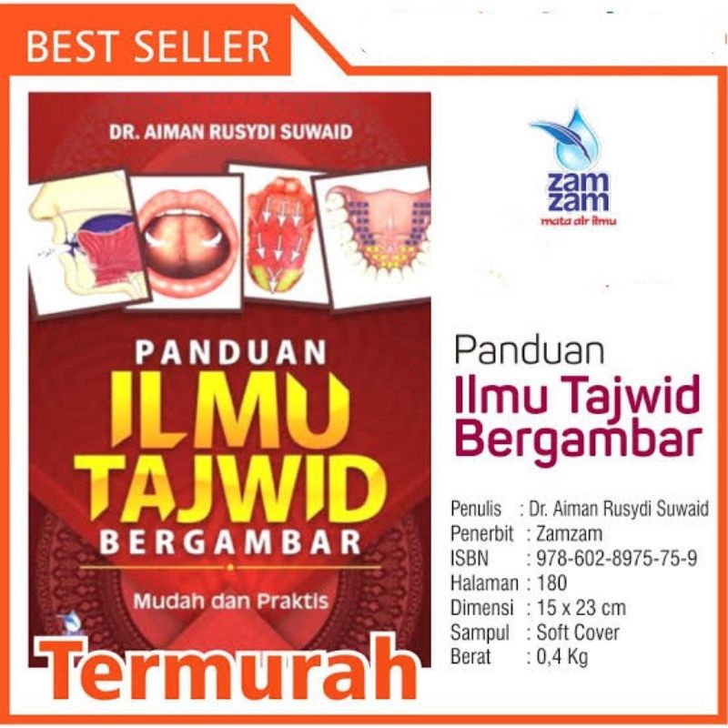 Belajar Ilmu Tajwid Pedoman Panduan Ilmu Tajwid Bergambar